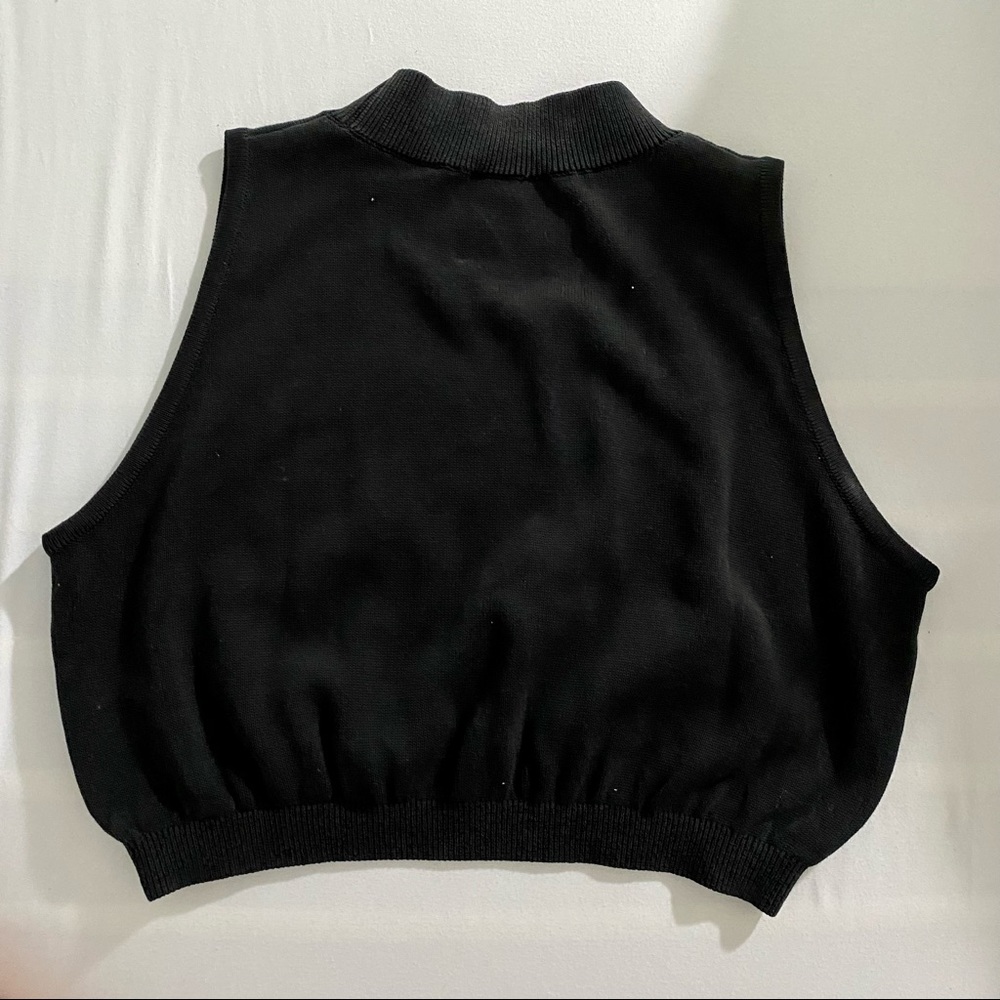 ❌SOLD❌ PRICE Chanel ICONIC Crop Top sz 38 - Picture 2 of 5